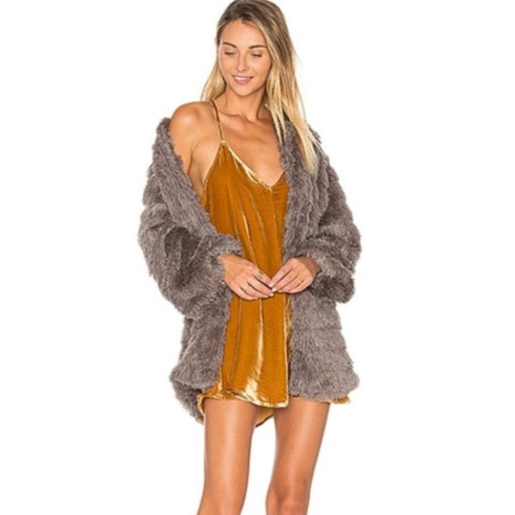 Revolve Tularosa Ricci Faux Fuzzy Fur Jacket - Picture 2 of 5